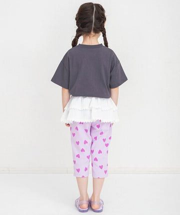 BREEZE DAISUKI総柄ライトパンツ 7分丈