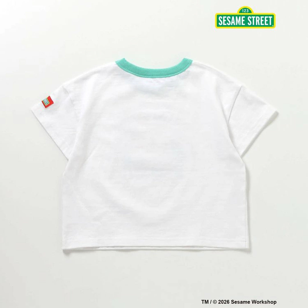 BREEZE セサミストリート リンガーTシャツ