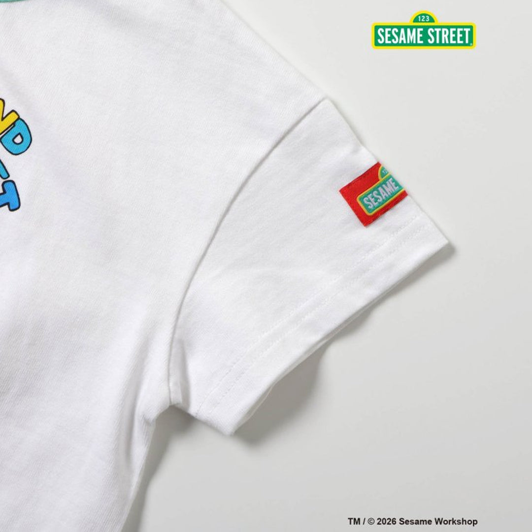 BREEZE セサミストリート リンガーTシャツ
