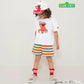 BREEZE セサミストリート リンガーTシャツ