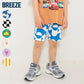 BREEZE DAISUKI総柄ライトハーフパンツ 5分丈