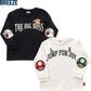 BREEZE　スーパーマリオ エルボーパッチ Tシャツ