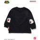BREEZE　スーパーマリオ エルボーパッチ Tシャツ