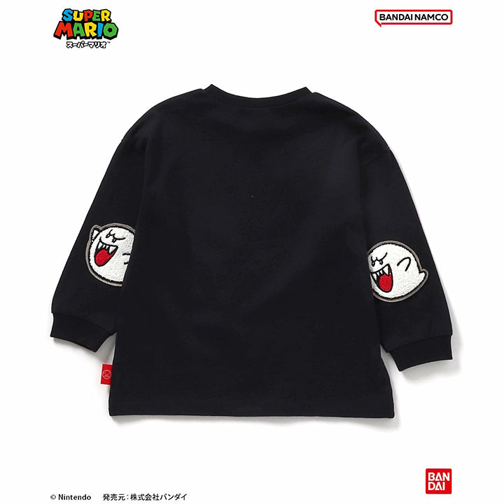 BREEZE　スーパーマリオ エルボーパッチ Tシャツ