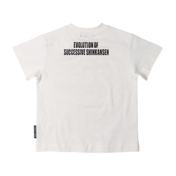 JR歴代新幹線電車プリント半袖Tシャツ