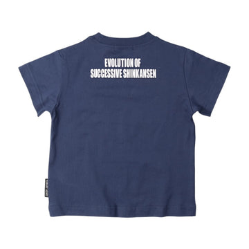 JR歴代新幹線電車プリント半袖Tシャツ