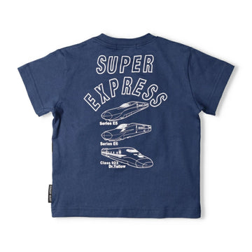 Hungry Heart JR新幹線電車ワッペン付バッグ付き半袖Ｔシャツ