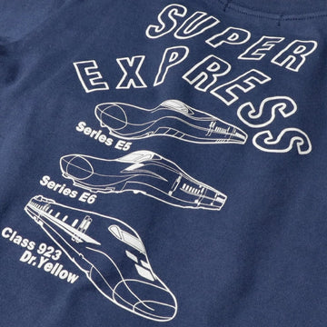 Hungry Heart JR新幹線電車ワッペン付バッグ付き半袖Ｔシャツ