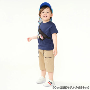 Hungry Heart JR新幹線電車ワッペン付バッグ付き半袖Ｔシャツ