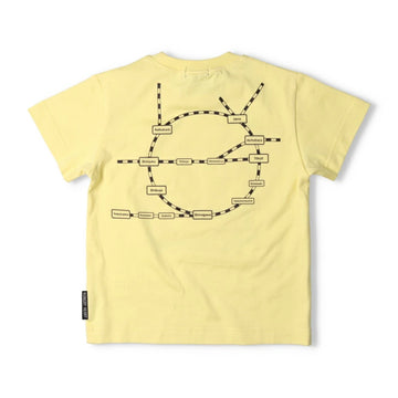 Hungry Heart JR在来線電車アップリケ半袖Ｔシャツ