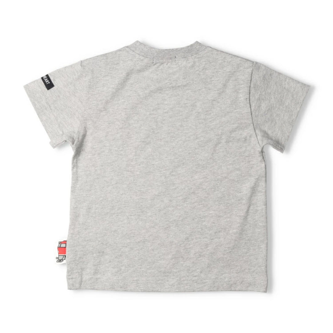 Hungry Heart JR貨物電車アップリケ半袖Ｔシャツ