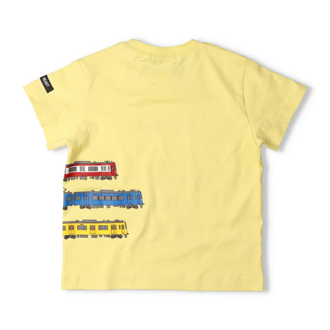 Hungry Heart 京急電鉄電車プリント半袖Ｔシャツ
