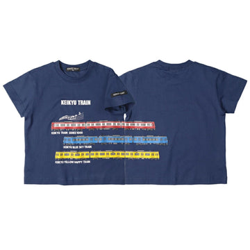 Hungry Heart 京急電鉄電車プリント半袖Ｔシャツ