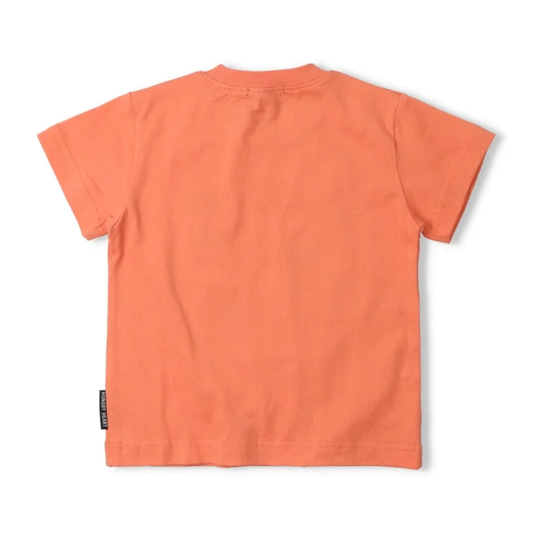 Hungry Heart JR在来線電車路線図風プリント半袖Tシャツ