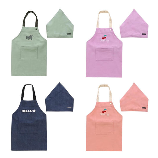 Ampersand Apron and Bandana Set