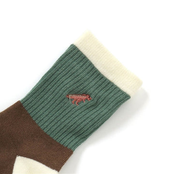 ampersand ワンポイント刺繍ソックス