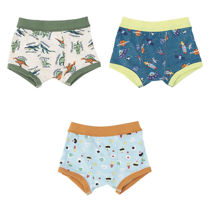 Ampersand アンパサンド 3P対象 男児 バラエティボクサーパンツC