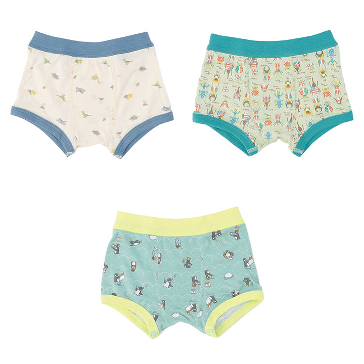 Ampersand アンパサンド 3P対象 男児 バラエティボクサーパンツE