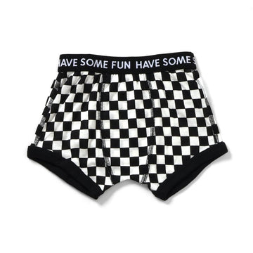 l351115/チェック柄/ブラック