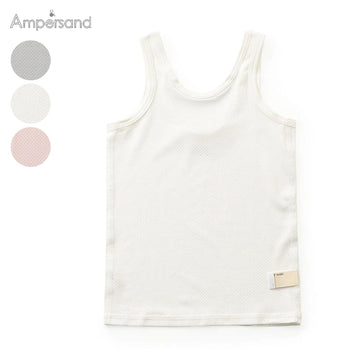 Ampersand かくれんぼインナーメッシュ タンクトップ