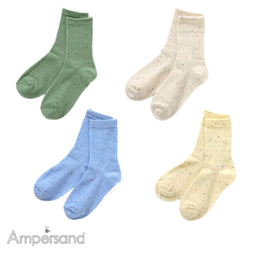ampersand ネップカラバリソックス