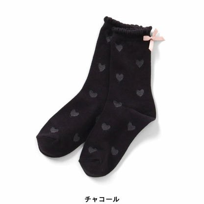 ampersand 総柄シアーソックス