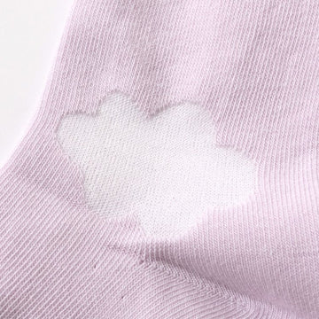 ampersand 総柄シアーソックス