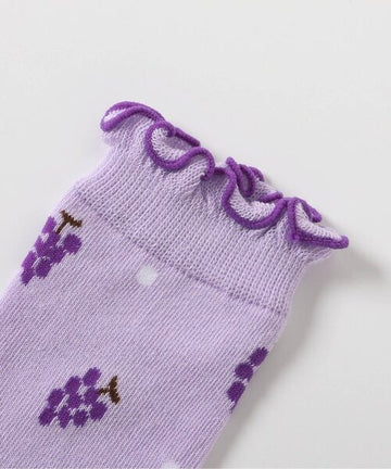 ampersand フルーツ柄ソックス