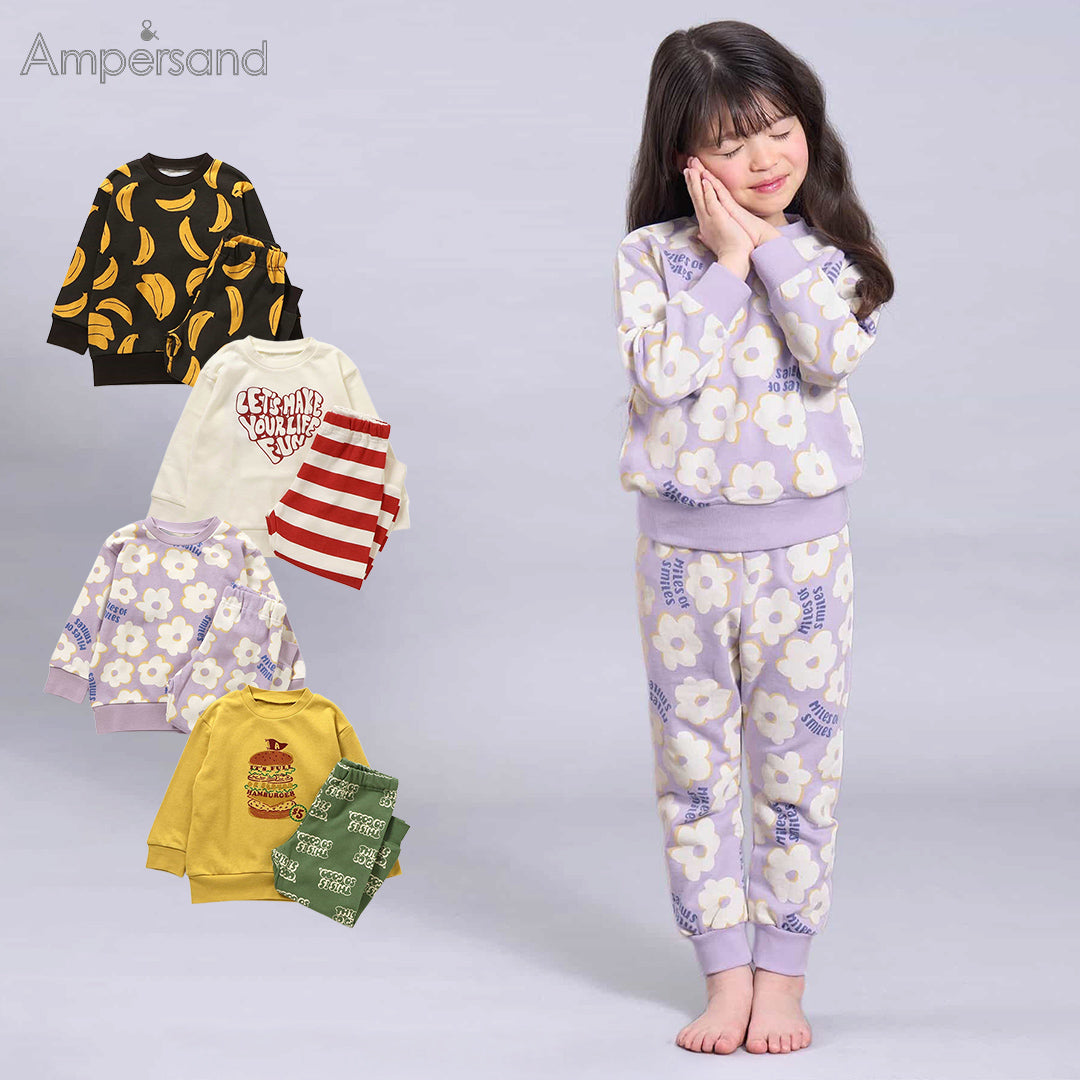 Ampersand バラエティ裏毛パジャマ