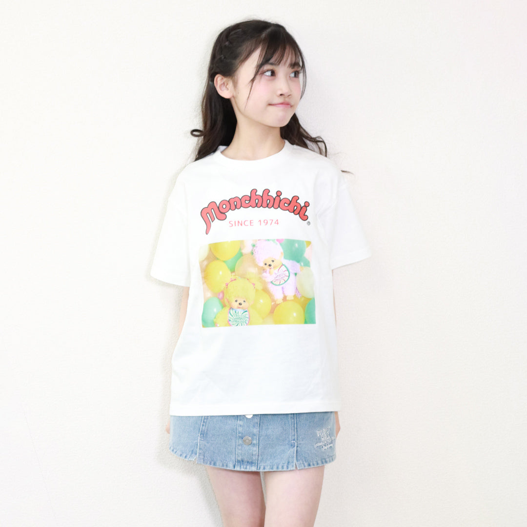 RiCO SUCRE モンチッチ 半袖Tシャツ