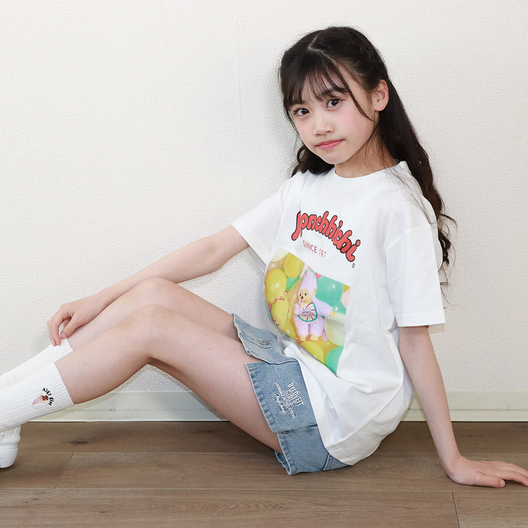 RiCO SUCRE モンチッチ 半袖Tシャツ