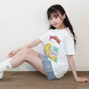RiCO SUCRE モンチッチ 半袖Tシャツ