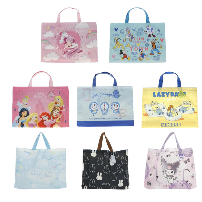 キャラクター ナイロン レッスンバッグ