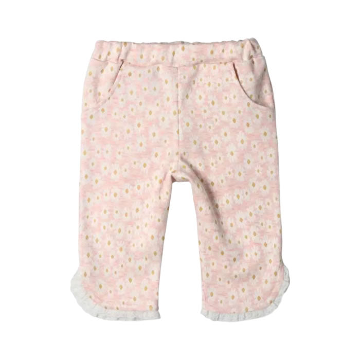 花柄ジャガード6分丈ハーフパンツ | 子供服のスマイルベビー