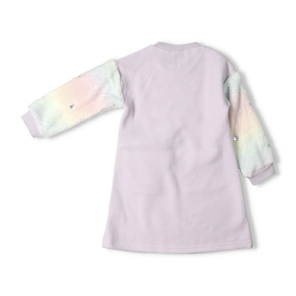 crescent ボアポシェット ブークレー裏起毛ワンピース 80 90 100 110 120 130cm