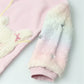 crescent ボアポシェット ブークレー裏起毛ワンピース 80 90 100 110 120 130cm