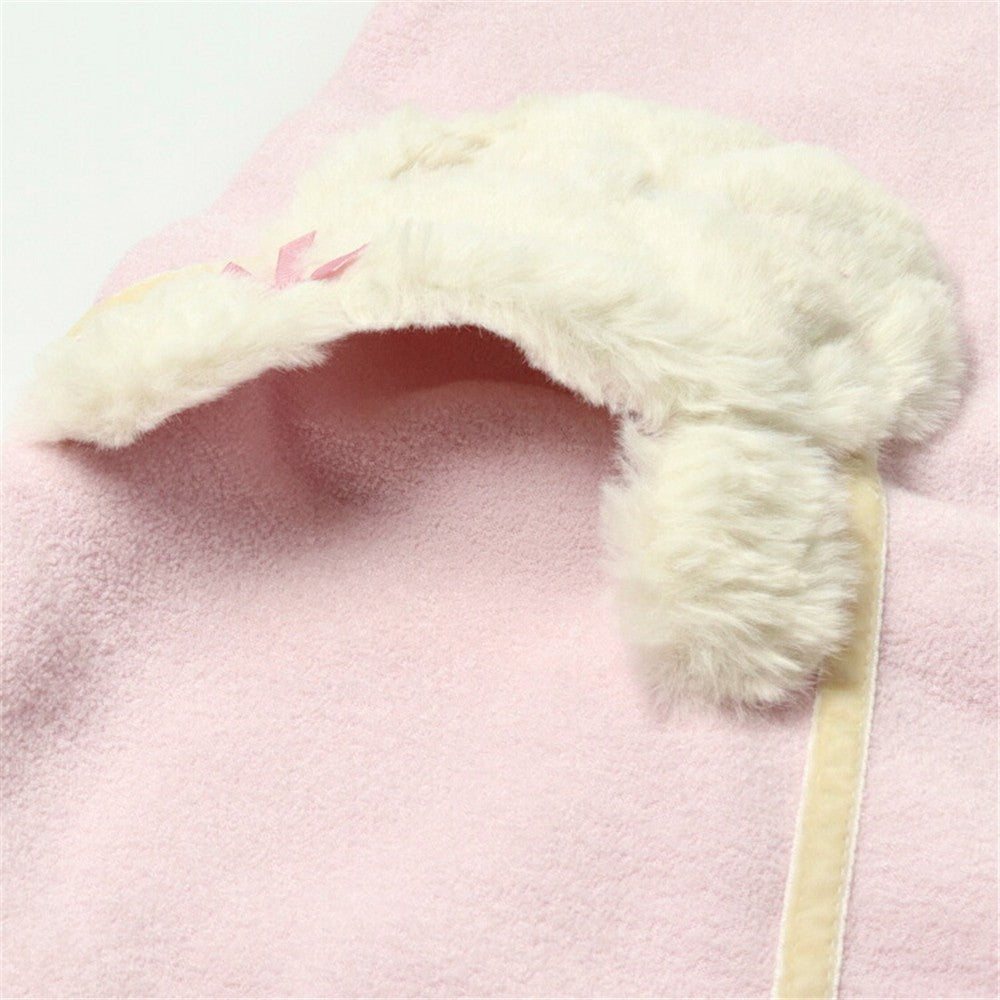 crescent ボアポシェット ブークレー裏起毛ワンピース 80 90 100 110 120 130cm