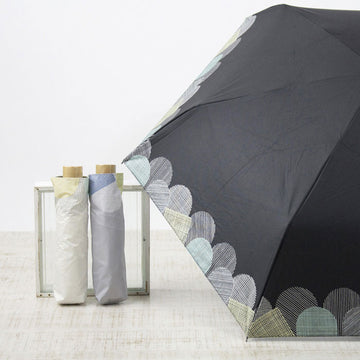 日傘 軽量 折りたたみ 完全遮光 レディース  晴雨兼用