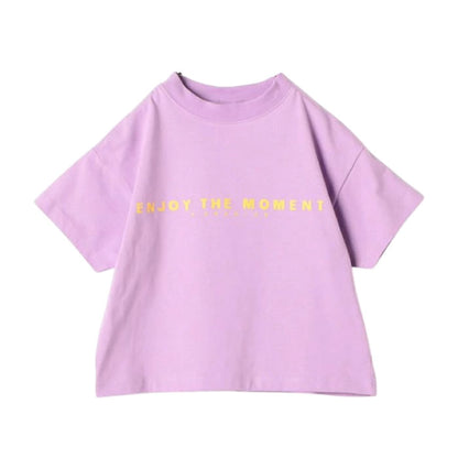 イロチ買いしたいシンプルロゴプリント半袖Tシャツ