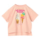 どっちもちょーだいアイスグラフィックTシャツ