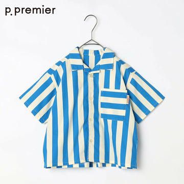 P.premier イロチ買いしたい総柄半袖開襟シャツ