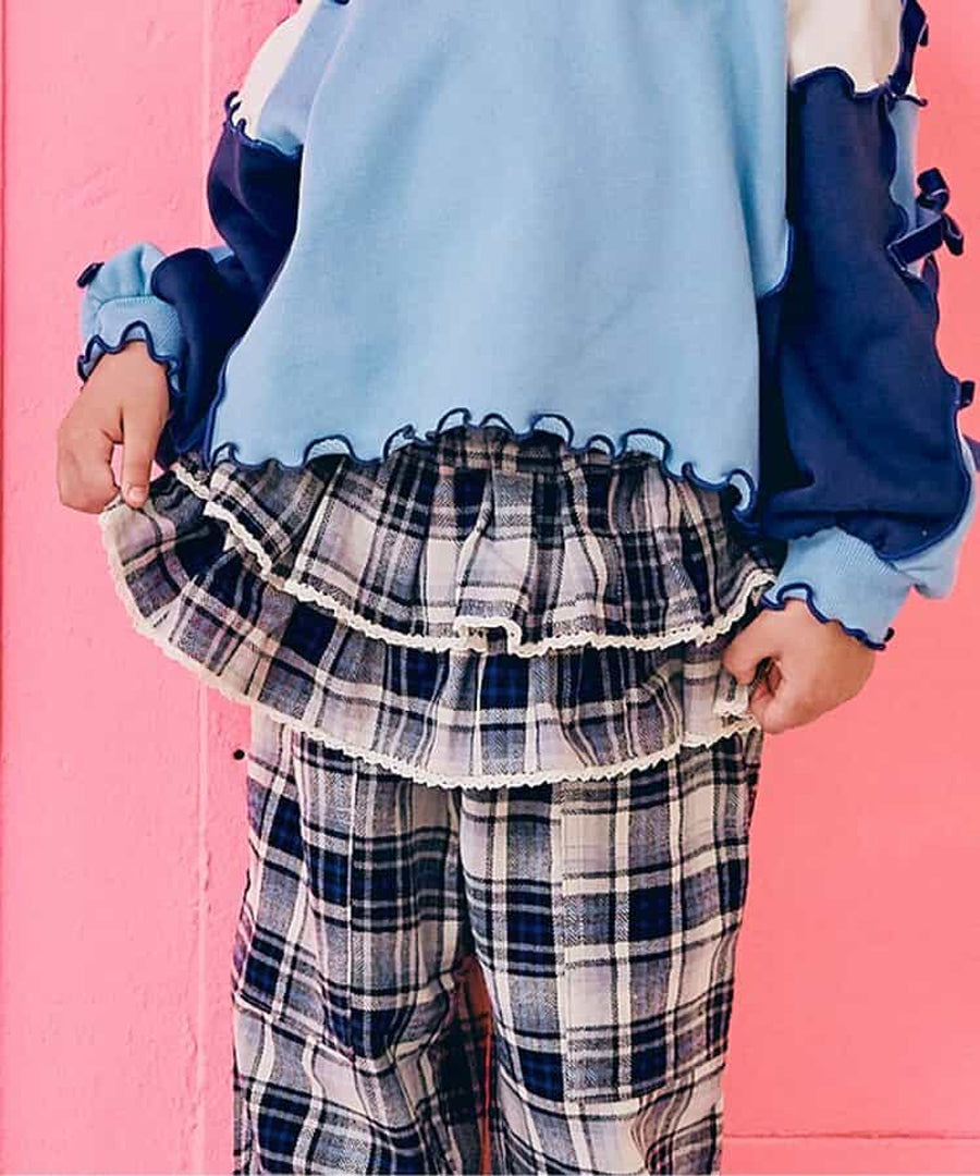 p.premier レイヤードスカートにもなるマルチWAYフリルキャミ