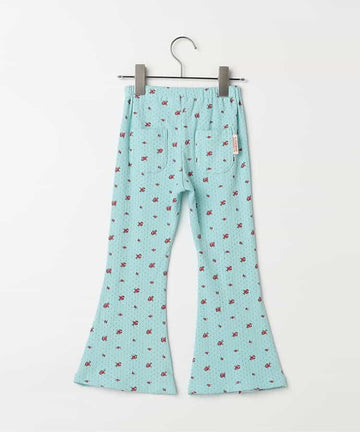 p.premier 選べる2タイプイロチ買いしたい総柄フレアパンツ