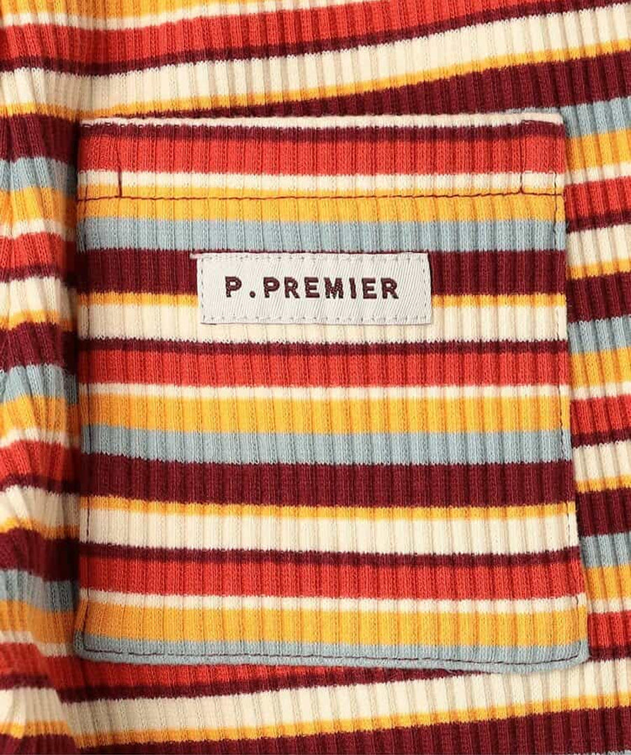p.premier イロチ買いしたいボーダーストレッチリブレギンス