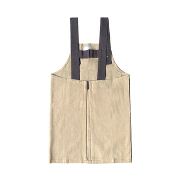 Apron for children, kids, bandana set, easy to use, stylish, for school lunches, Velcro, for boys and girls, 120cm, 130cm, for nursery school, for elementary school students, 100% cotton, free shipping