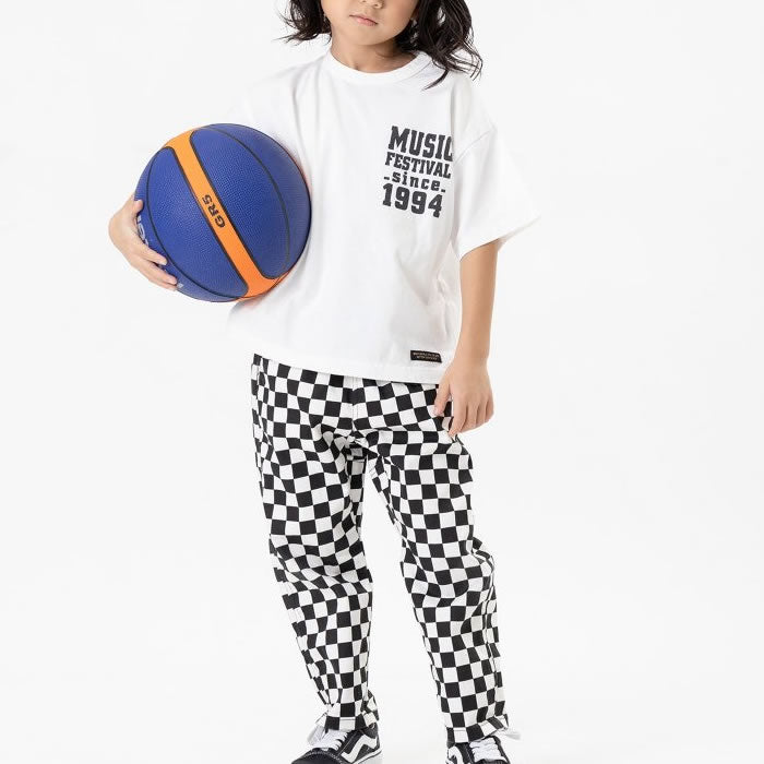 F.O.KIDS MUSIC FES　バックプリントTシャツ 撥水加工