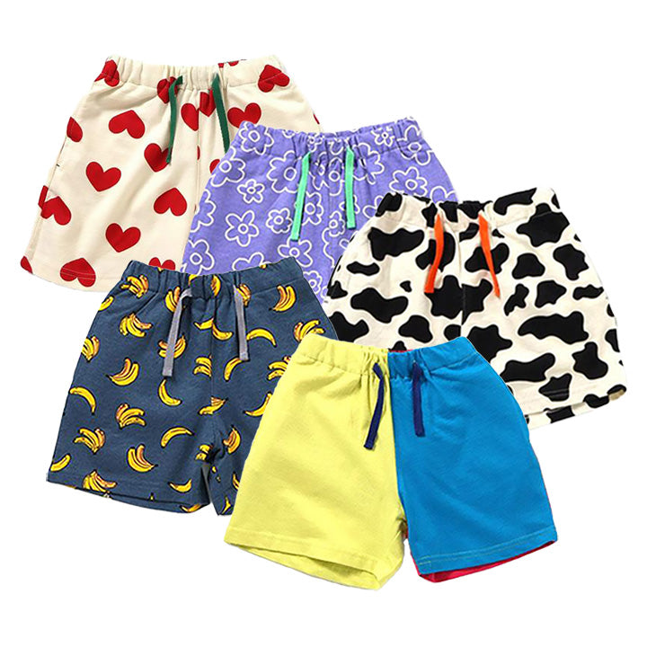 F.O.KIDS 4分丈パンツ カラバリイージーパンツ