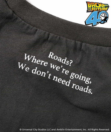 バック・トゥ・ザ・フューチャー 長袖Tシャツ