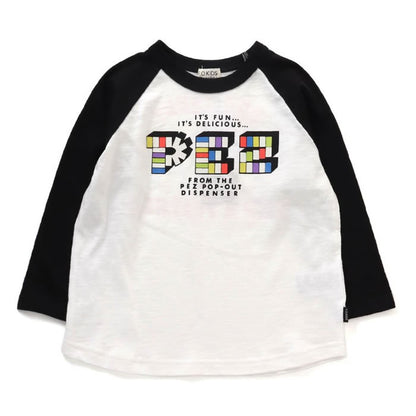 F.O.KIDS PEZコラボ　ラグラン長袖Tシャツ