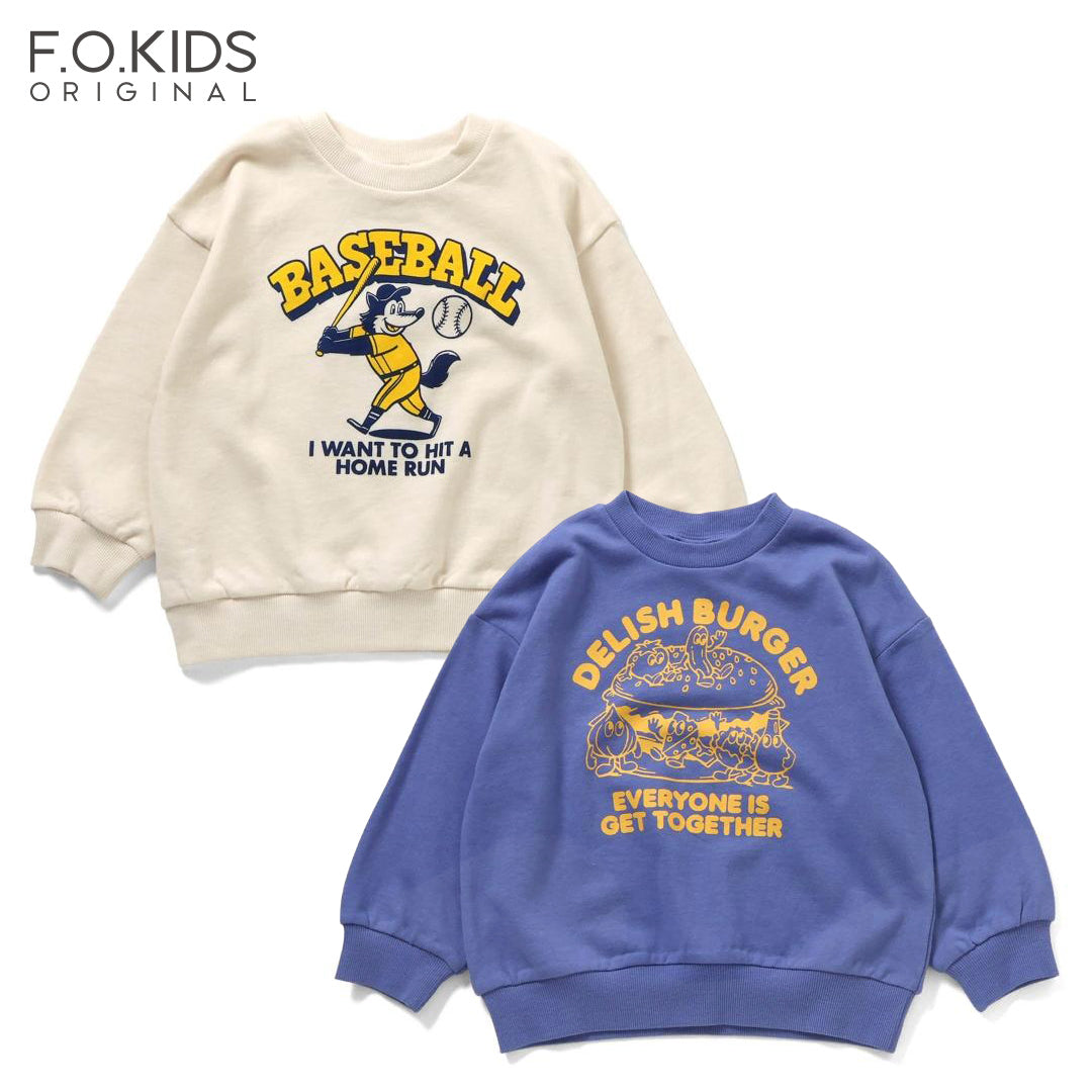 F.O.KIDS カラバリグラフィックトレーナー